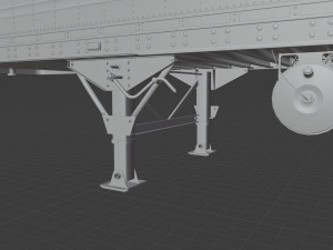 Semi Trailer - Great Dane Reefer Modèle 3D