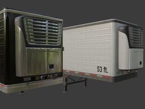 Semi Trailer - Great Dane Reefer Modèle 3D