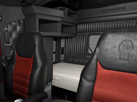 Kenworth T660 Semi Truck 3Dモデル