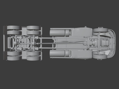Kenworth T660 Semi Truck 3Dモデル