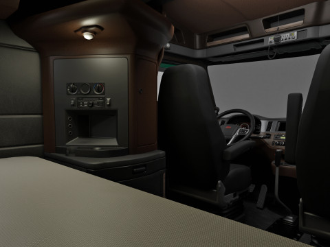 Peterbilt 589 Semi Truck 3D Model