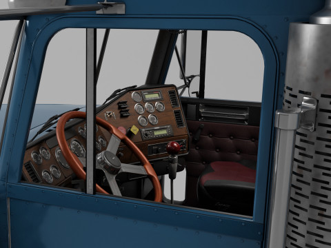 Freightliner FLD 132 Classic XL Modelo 3D