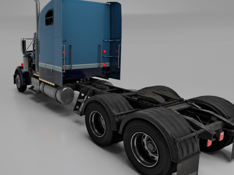 Freightliner FLD 132 Classic XL Modelo 3D