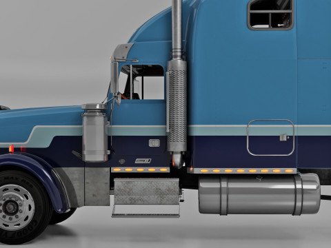 Freightliner FLD 132 Classic XL Modelo 3D