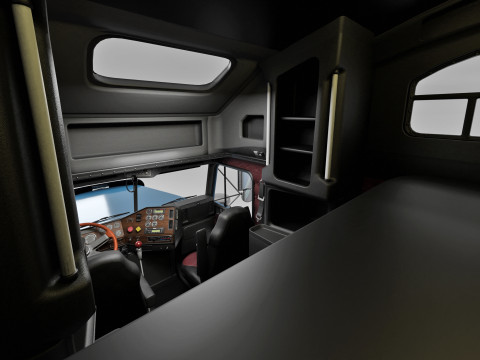 Freightliner FLD 132 Classic XL Modelo 3D