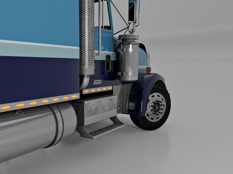 Freightliner FLD 132 Classic XL Modelo 3D