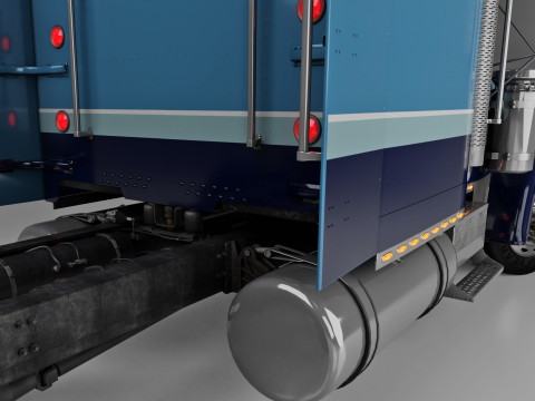 Freightliner FLD 132 Classic XL Modelo 3D