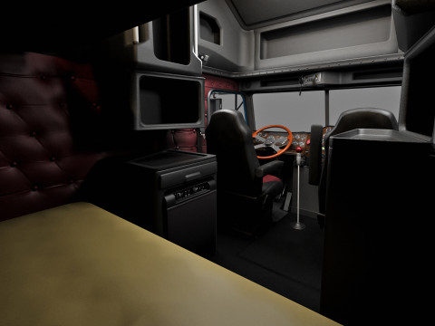 Freightliner FLD 132 Classic XL Modelo 3D