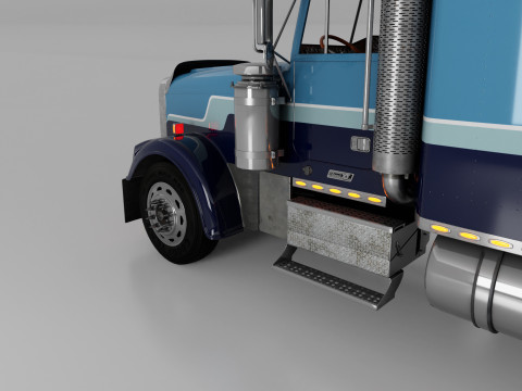 Freightliner FLD 132 Classic XL Modelo 3D