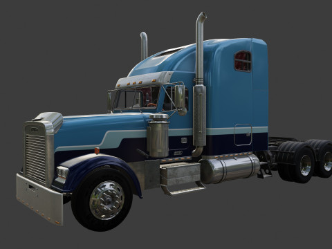 Freightliner FLD 132 Classic XL Modelo 3D