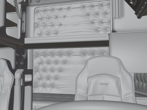 Freightliner FLD 132 Classic XL Modelo 3D