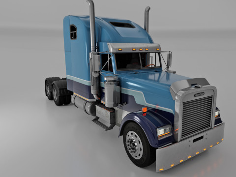 Freightliner FLD 132 Classic XL Modelo 3D