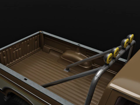 F250 Truck Complete Model 3D Model