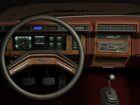F250 Truck Complete Model 3D Model
