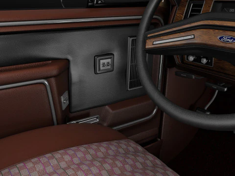F250 Truck Complete Model 3D Model