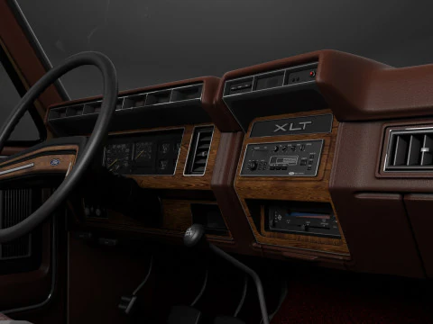 F250 Truck Complete Model 3D Model