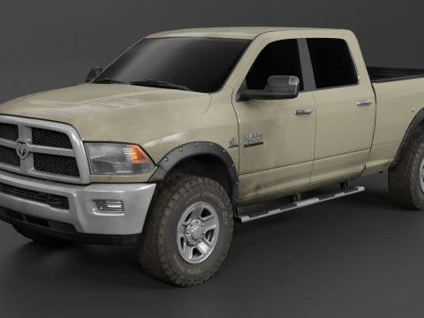 Ram 2500 Complete Model Modelo 3D