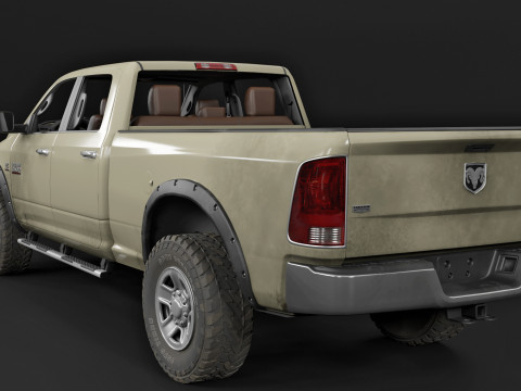 Ram 2500 Complete Model Modelo 3D
