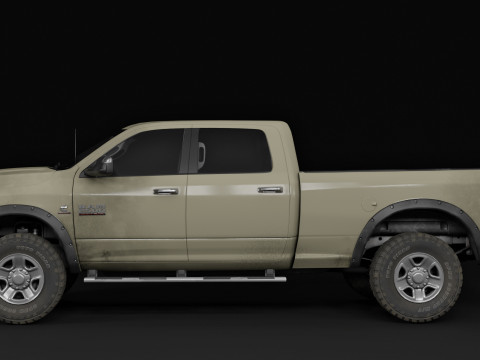 Ram 2500 Complete Model Modelo 3D
