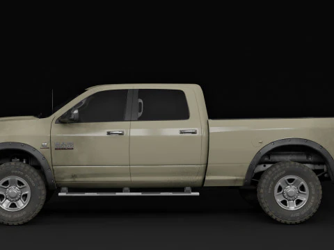 Ram 2500 Complete Model 3D Model
