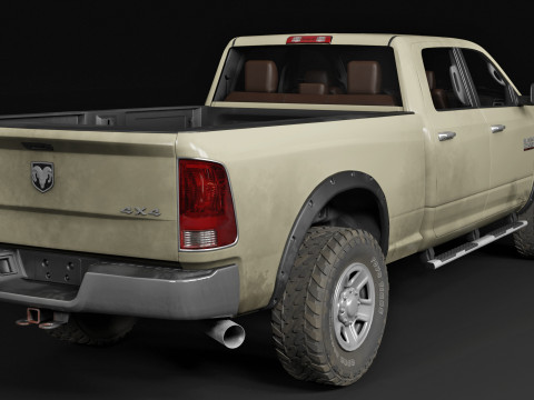 Ram 2500 Complete Model Modelo 3D