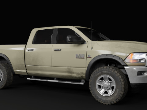 Ram 2500 Complete Model Modelo 3D