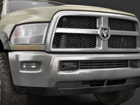 Ram 2500 Complete Model Modelo 3D