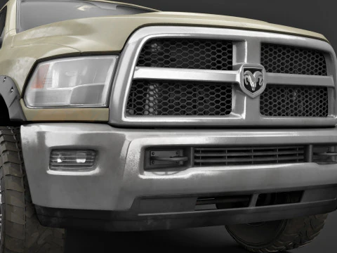 Ram 2500 Complete Model 3D Model