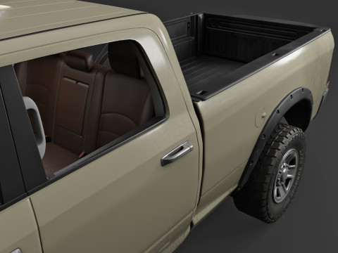 Ram 2500 Complete Model Modelo 3D