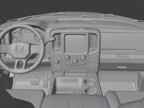 Ram 2500 Complete Model Modelo 3D