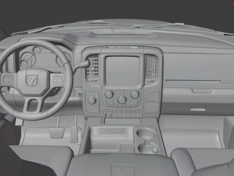 Ram 2500 Complete Model 3D Model