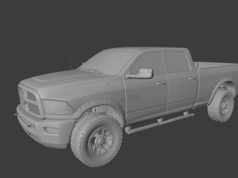Ram 2500 Complete Model Modelo 3D