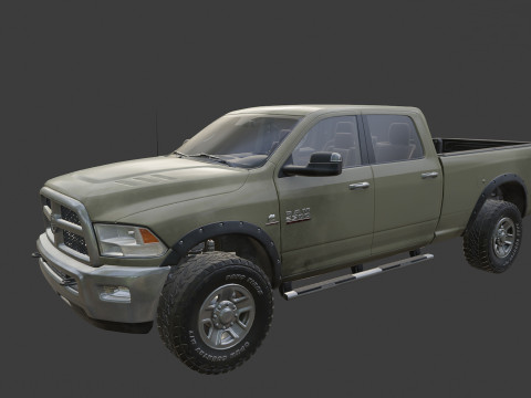 Ram 2500 Complete Model Modelo 3D