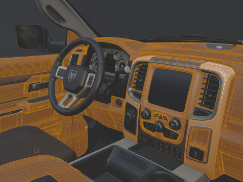 Ram 2500 Complete Model Modelo 3D