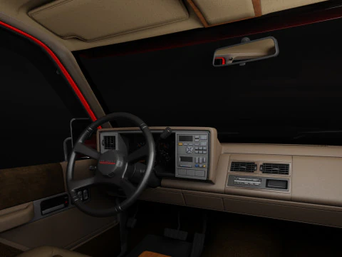 Chevy 3500 Dually Pickup Truck - Complete Model 3D Model
