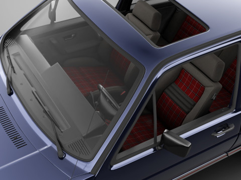 VW Golf GTI 16V MK2 - Complete Model Modello 3D