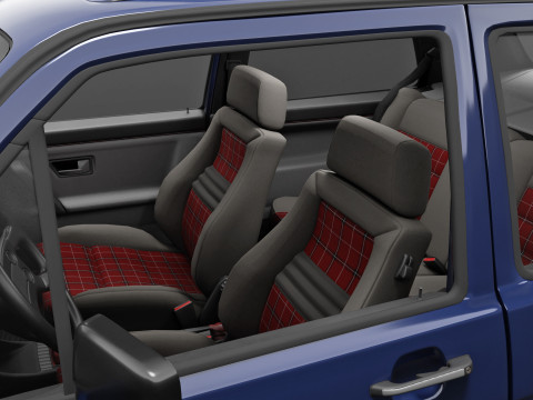 VW Golf GTI 16V MK2 - Complete Model Modello 3D