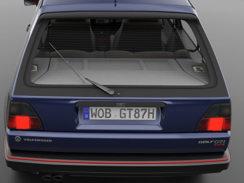 VW Golf GTI 16V MK2 - Complete Model Modello 3D