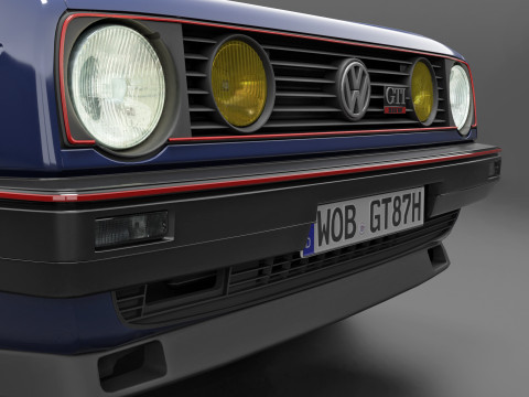 VW Golf GTI 16V MK2 - Complete Model Modello 3D