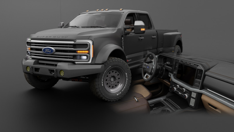 F350 - F550 Super Duty EOG Dually - Complete Model 3D Model .c4d .max .obj .3ds .fbx .stl .blend