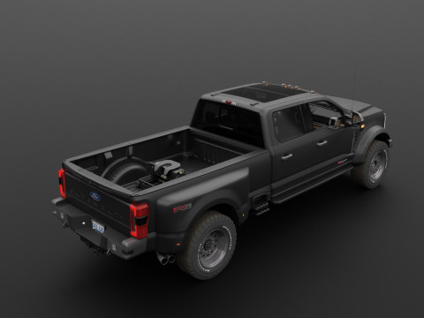 F350 - F550 Super Duty EOG Dually - Complete Model 3D Model