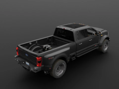 F350 - F550 Super Duty EOG Dually - Complete Model 3D Model