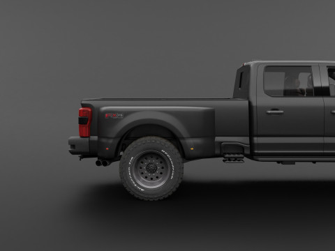 F350 - F550 Super Duty EOG Dually - Complete Model 3D Model