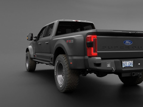 F350 - F550 Super Duty EOG Dually - Complete Model 3D Model
