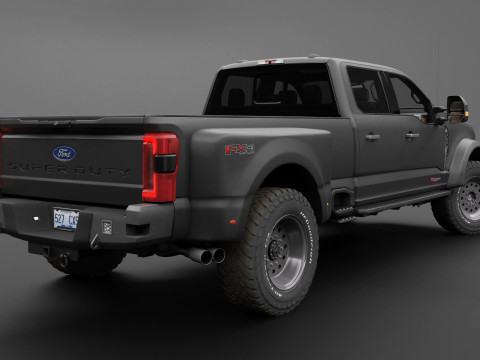 F350 - F550 Super Duty EOG Dually - Complete Model 3D Model