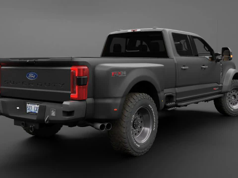F350 - F550 Super Duty EOG Dually - Complete Model 3D Model