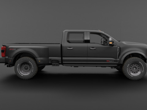 F350 - F550 Super Duty EOG Dually - Complete Model 3D Model