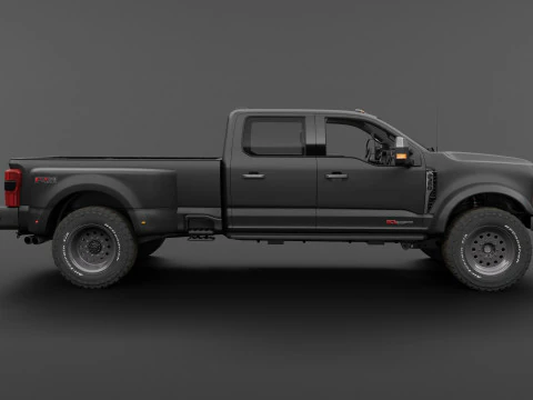 F350 - F550 Super Duty EOG Dually - Complete Model 3D Model