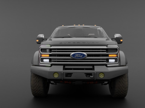 F350 - F550 Super Duty EOG Dually - Complete Model 3D Model