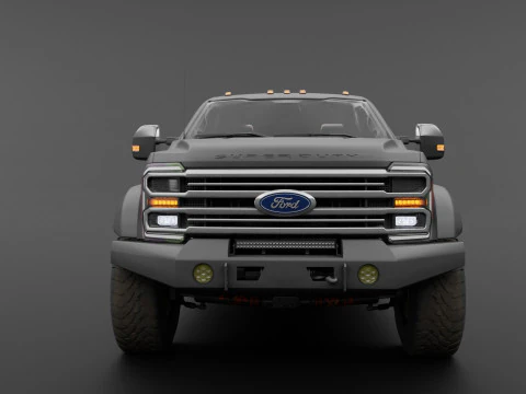 F350 - F550 Super Duty EOG Dually - Complete Model 3D Model